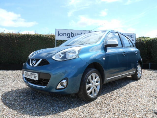 Nissan Micra 1.2 Acenta Hatchback Euro 5 80 Blue #16