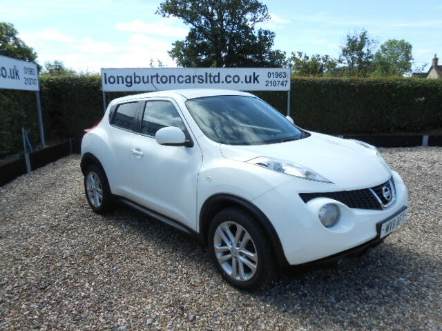 Nissan Juke 1.6 Tekna White #2