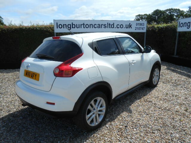 Nissan Juke 1.6 Tekna White #6