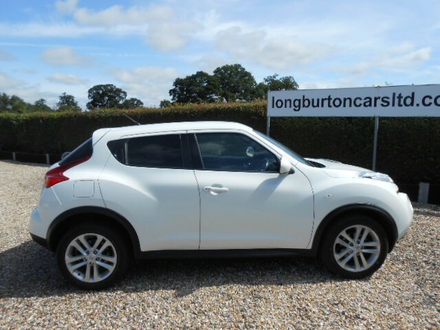 Nissan Juke 1.6 Tekna White #3