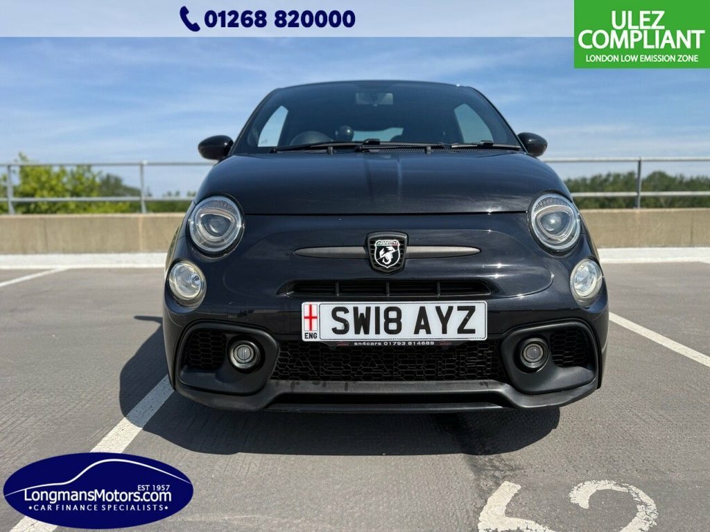 Abarth 595 1.4L Turismo SW18AYZ Black #2