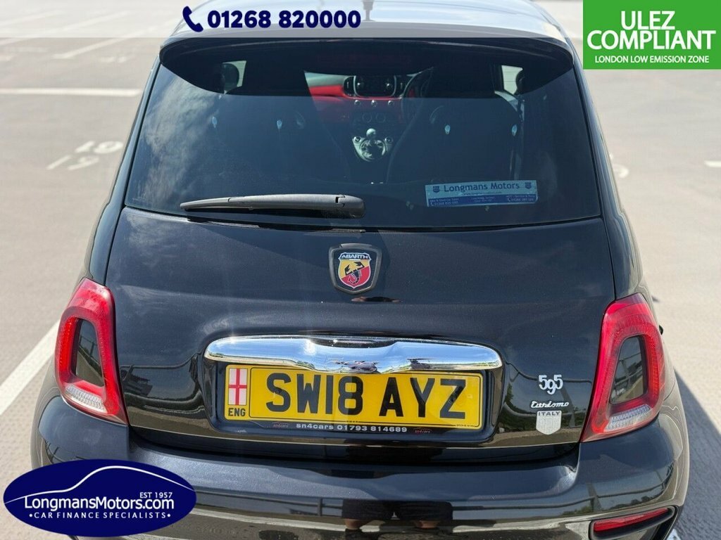 Abarth 595 1.4L Turismo SW18AYZ Black #6