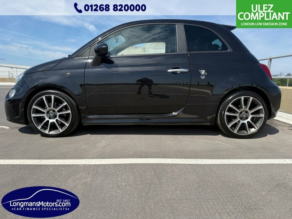 Abarth 595 1.4L Turismo SW18AYZ Black #4