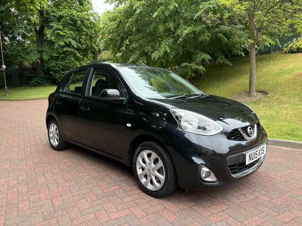 Nissan Micra 1.2 Acenta Cvt Euro 5 Black