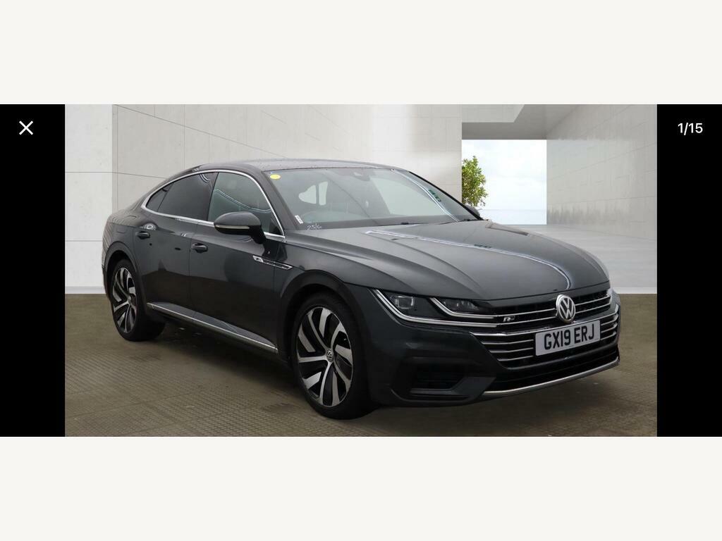 Volkswagen Arteon 2.0 Tdi R-line Fastback Dsg Euro 6 S S Grey