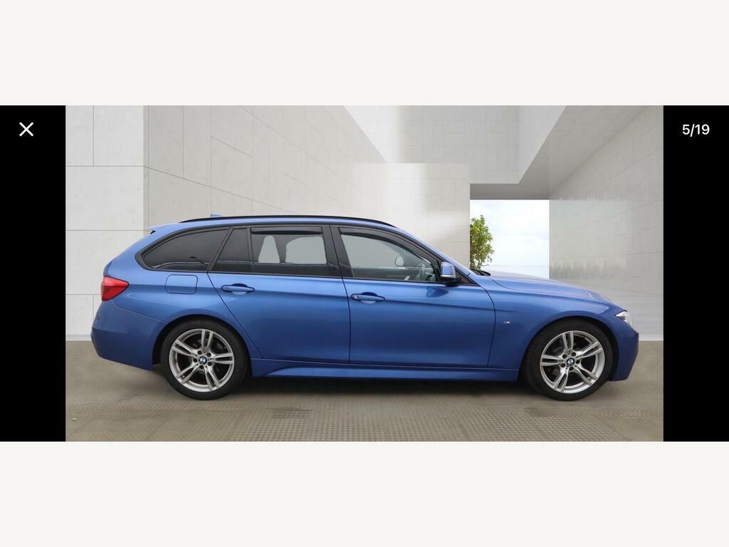 BMW 3 Series 2.0 320I M Sport Touring Euro 6 S S LE68FCM Blue #6