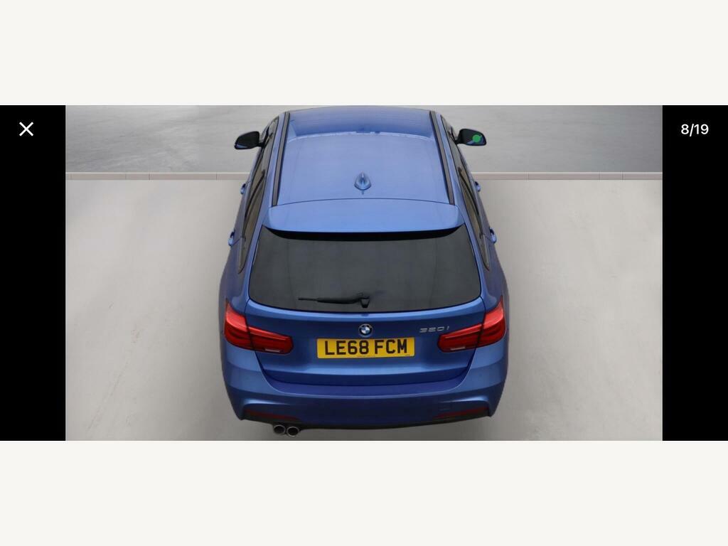 BMW 3 Series 2.0 320I M Sport Touring Euro 6 S S LE68FCM Blue #5