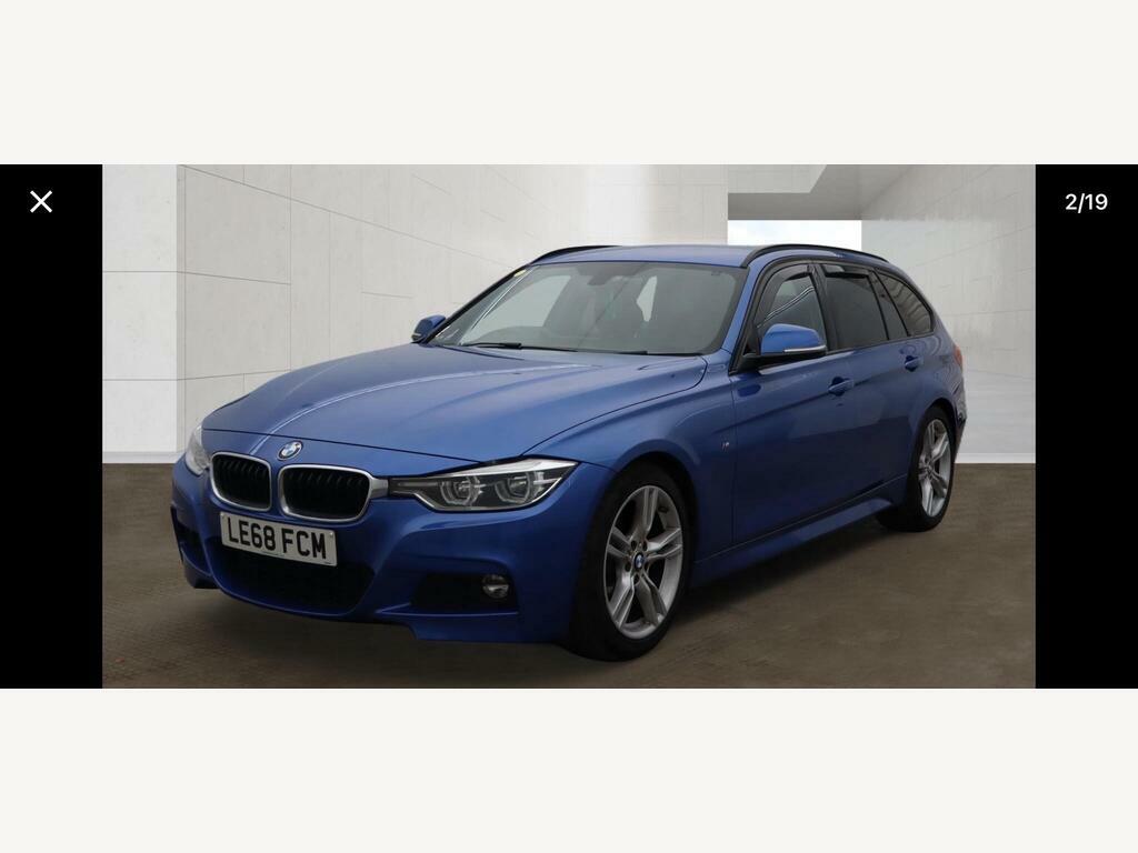 BMW 3 Series 2.0 320I M Sport Touring Euro 6 S S LE68FCM Blue #2