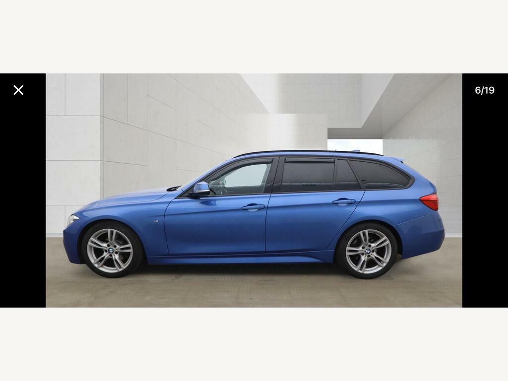 BMW 3 Series 2.0 320I M Sport Touring Euro 6 S S LE68FCM Blue #4