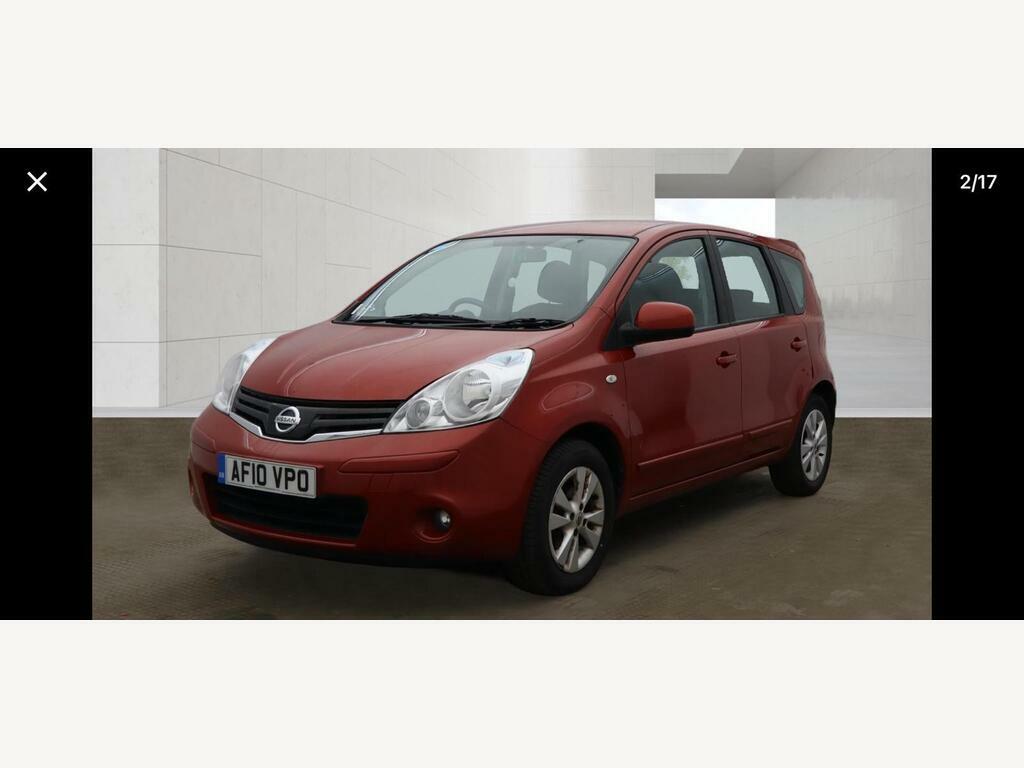 Nissan Note 1.4 16V Acenta Euro 4 Red #2