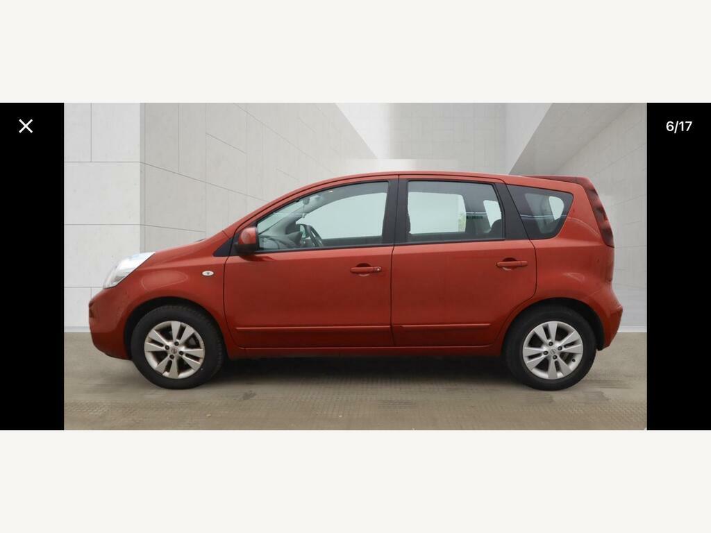 Nissan Note 1.6 16V Acenta Hatchback Euro 4 Red #8