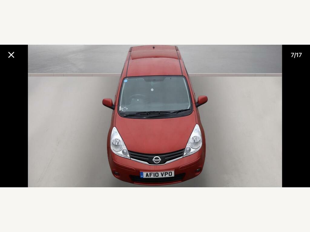 Nissan Note 1.6 16V Acenta Hatchback Euro 4 Red #7