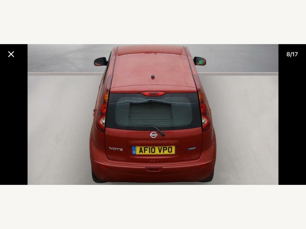 Nissan Note 1.4 16V Acenta Euro 4 Red #3