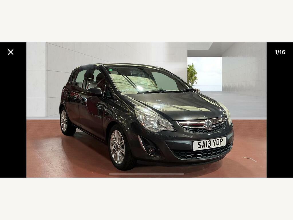 Vauxhall Corsa 1.2 Limited Edition Hatchback Black #1