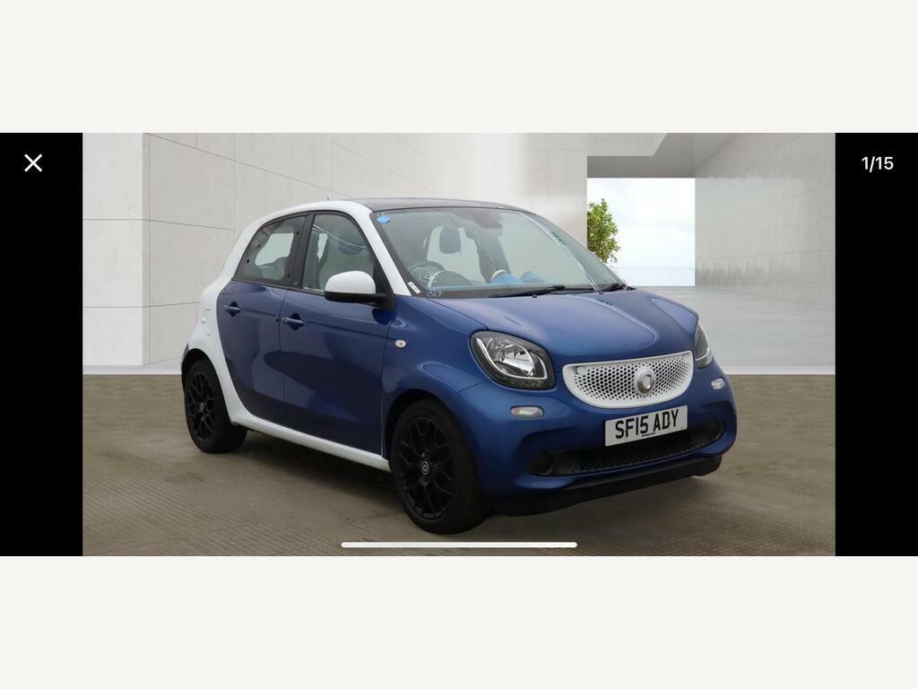 Smart Forfour 0.9T Proxy Premium Euro 6 S S Blue