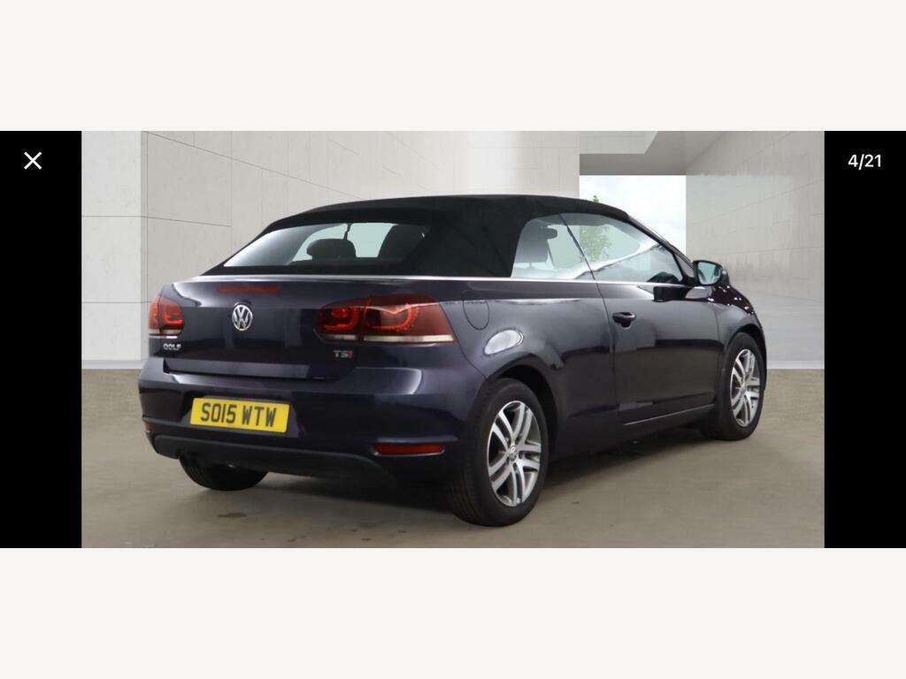 Volkswagen Golf 1.4 Tsi S Cabriolet Dsg Euro 5 Purple #6