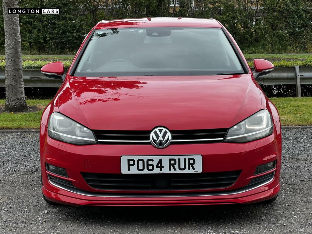 Volkswagen Golf 1.4 Tsi Bluemotion Tech Act Gt Edition Hatchback 5 P064RUR Red #2