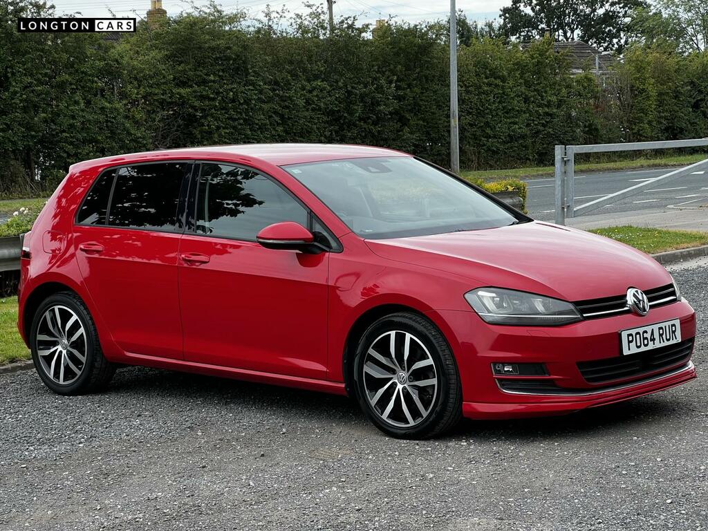 Volkswagen Golf 1.4 Tsi Bluemotion Tech Act Gt Edition Hatchback 5 P064RUR Red #4