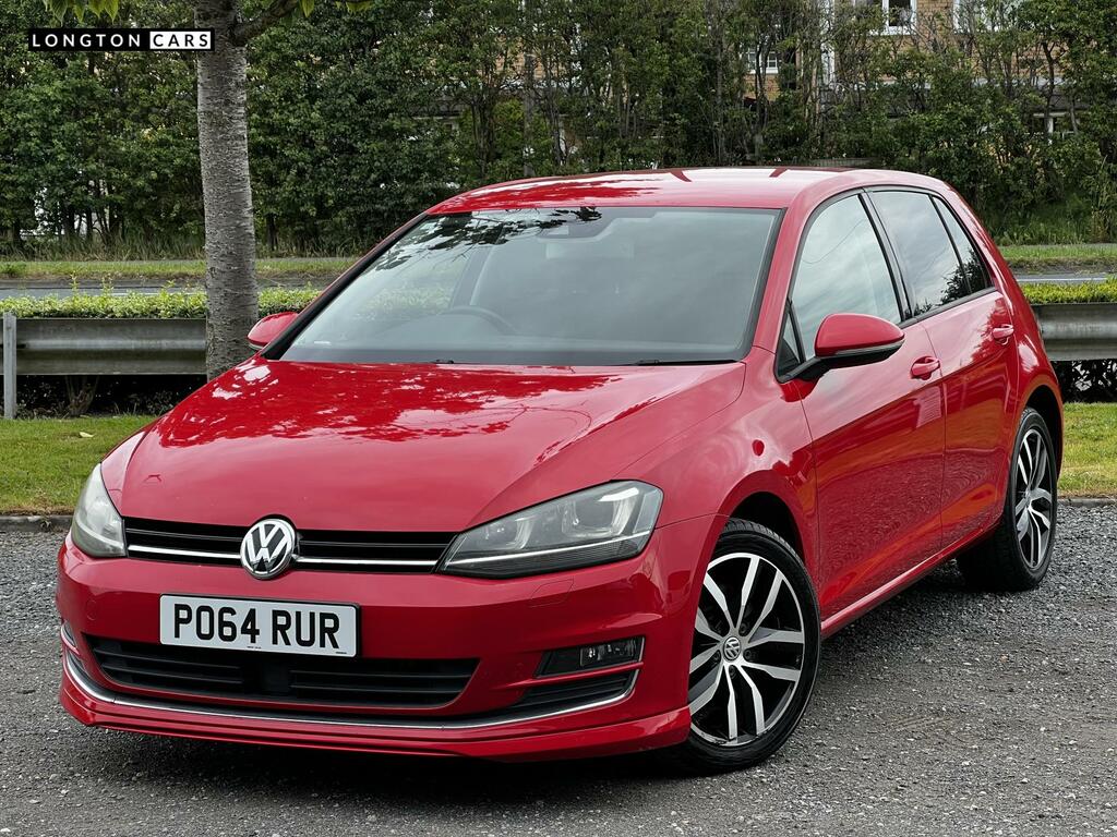 Volkswagen Golf 1.4 Tsi Bluemotion Tech Act Gt Edition Hatchback 5 Red