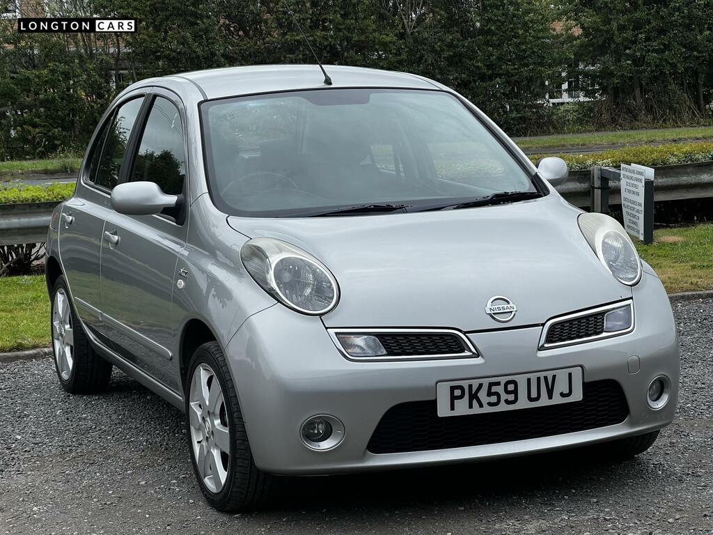 Nissan Micra 1.2 16V N-tec Hatchback 139 Gk PK59UVJ Silver #6