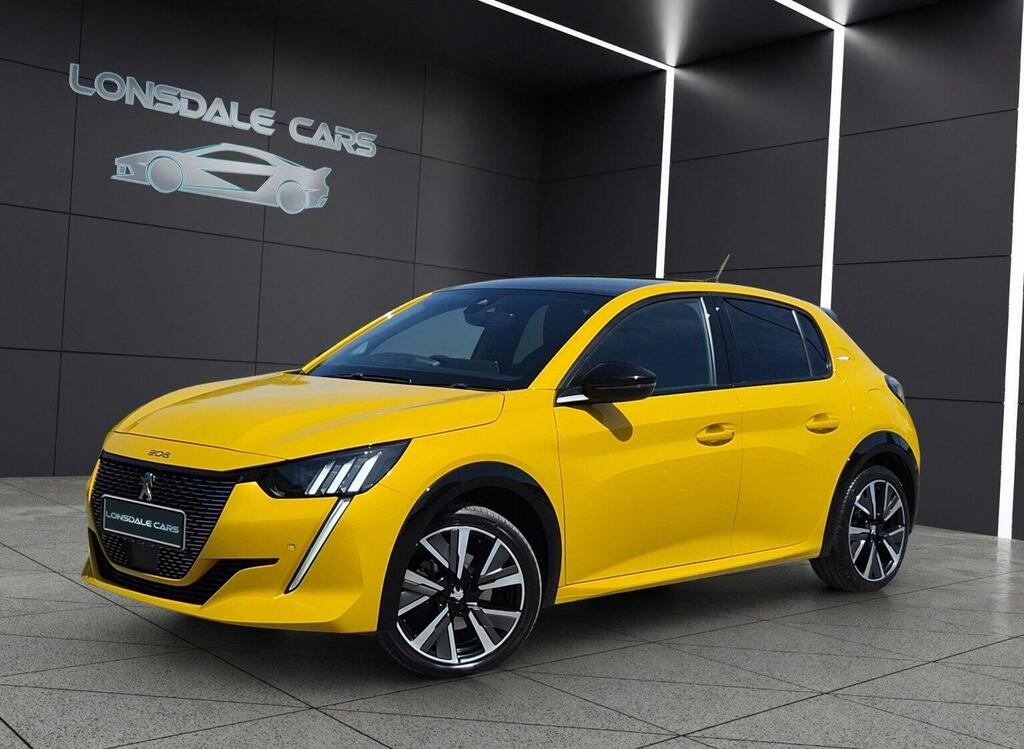 Peugeot 208 1.2 Puretech Gt Line Euro 6 Ss KM70PZJ Yellow #2