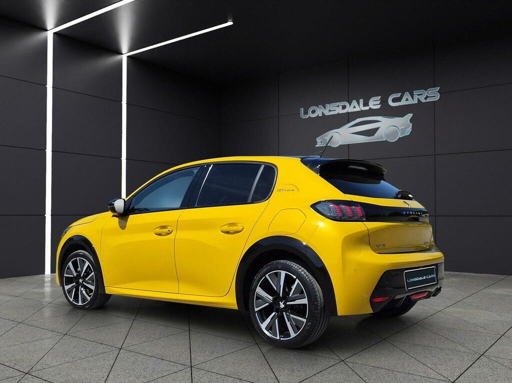 Peugeot 208 1.2 Puretech Gt Line Euro 6 Ss KM70PZJ Yellow #4