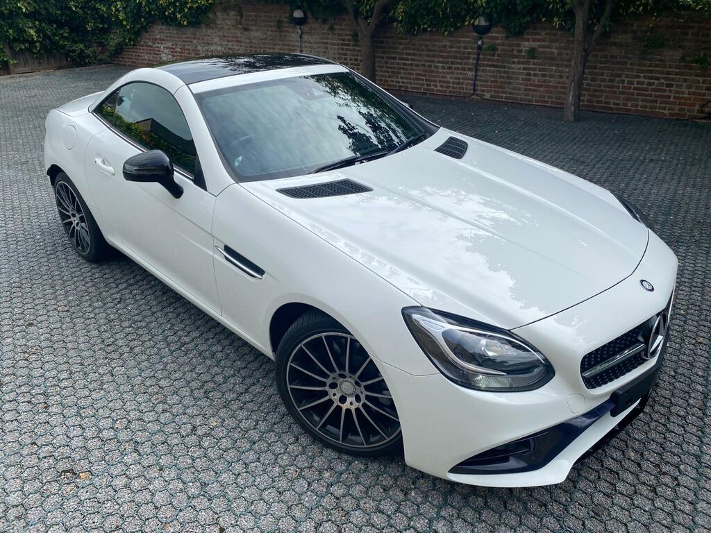 Mercedes-Benz SLC Amg Line White #3
