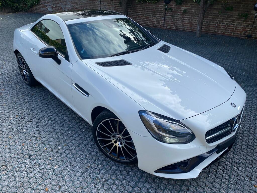 Mercedes-Benz SLC 2.0 Slc200 Amg Line Euro 6 Ss White #3
