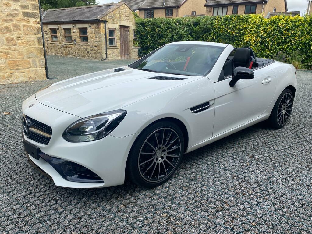 Mercedes-Benz SLC Amg Line White #6