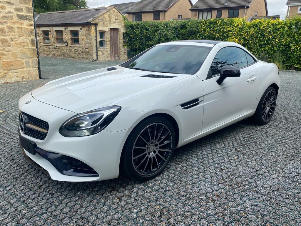 Mercedes-Benz SLC Amg Slc 43 Low Miles Fsh Glass Sunroof Two Black #7