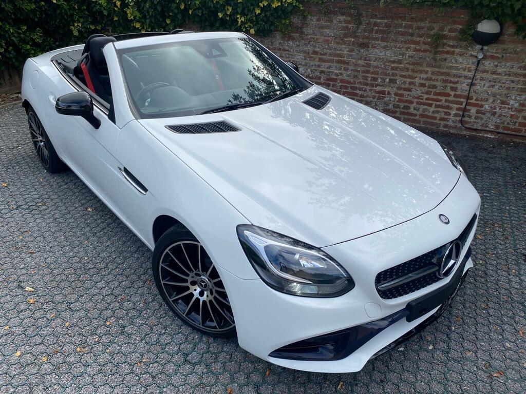 Mercedes-Benz SLC 2.0 Slc200 Amg Line Euro 6 Ss White
