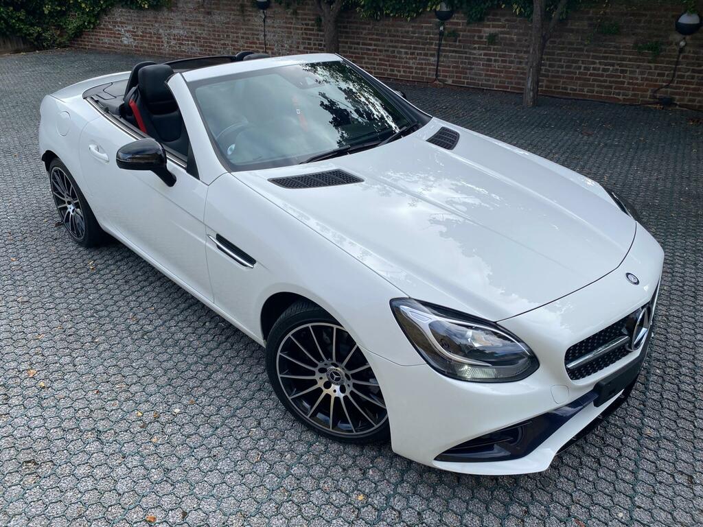 Mercedes-Benz SLC 2.0 Slc200 Amg Line Euro 6 Ss White #2