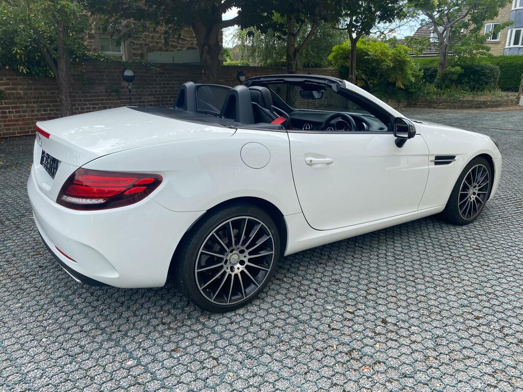 Mercedes-Benz SLC Amg Slc 43 Low Miles Fsh Glass Sunroof Two Black #14