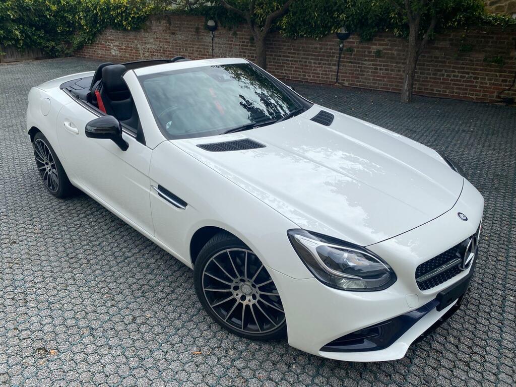 Mercedes-Benz SLC Amg Line White #2