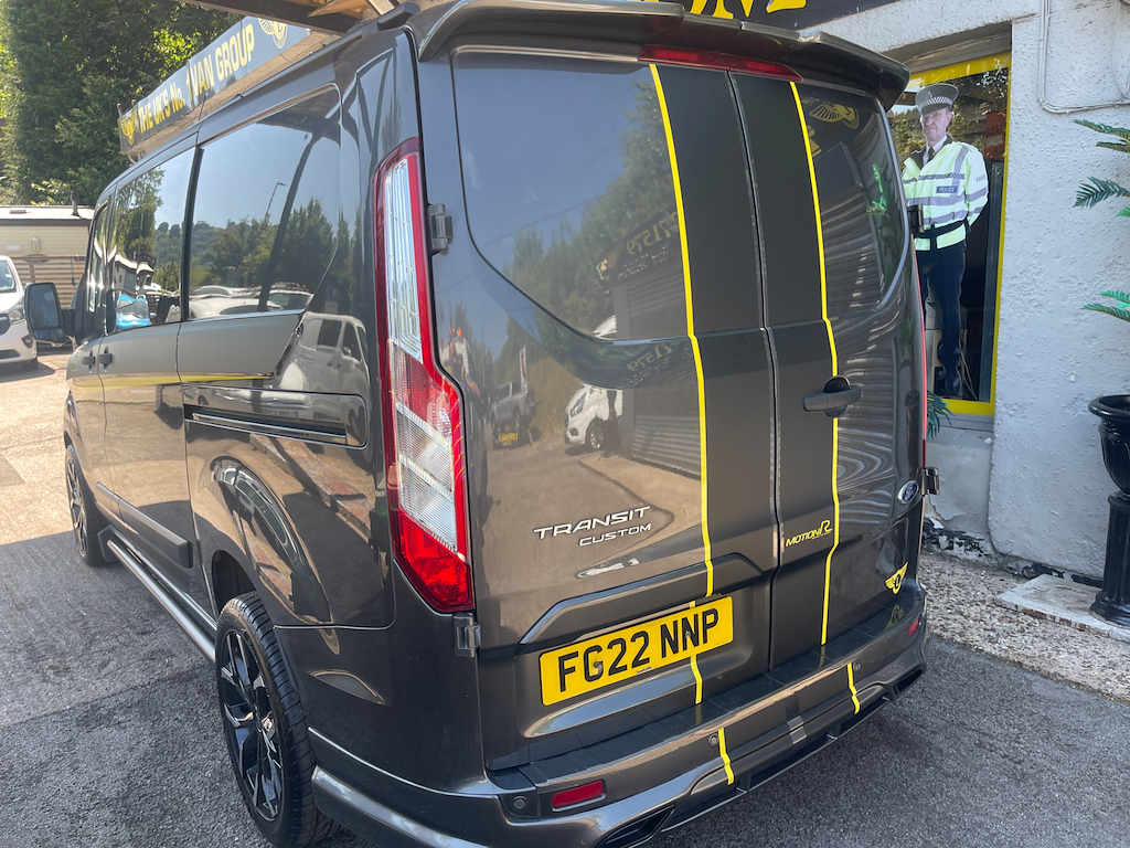 Ford Transit Custom 320 Trend Dciv Ecoblue Crew-cab Motion-r Pack FG22NNP Grey #4