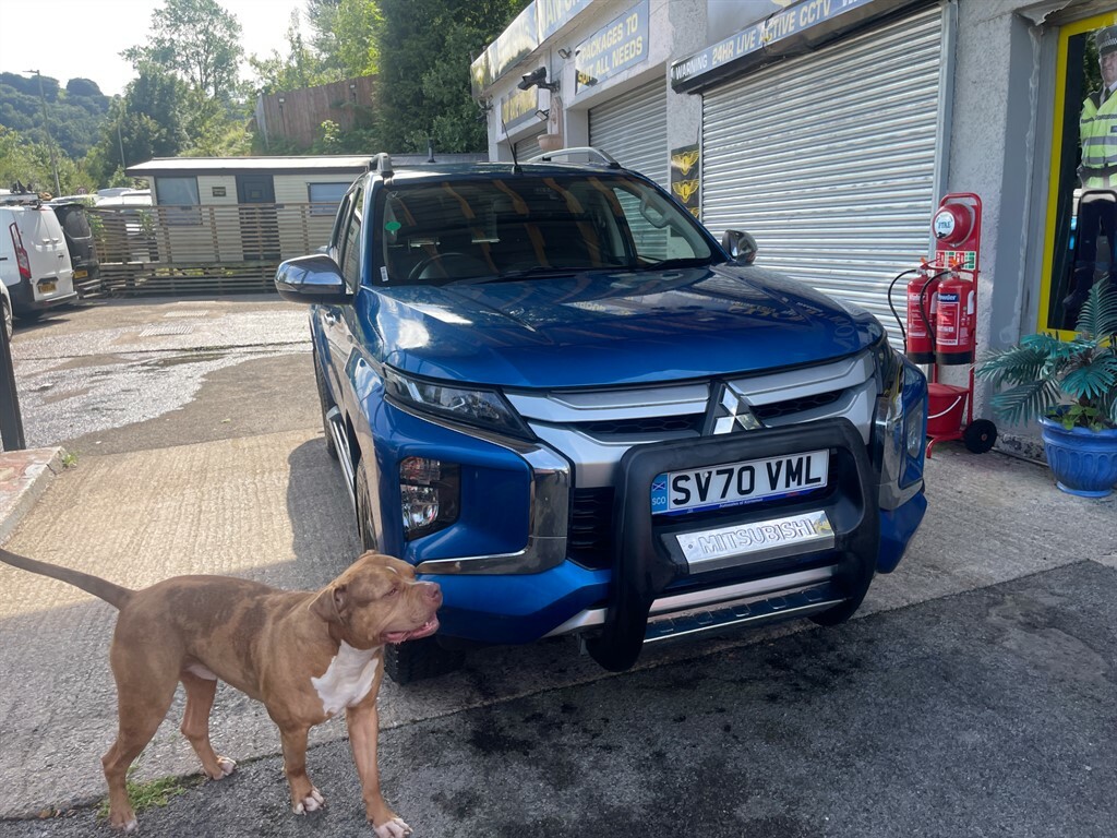 Mitsubishi L200 Di-d Trojan Dcb SV70VML Blue #2