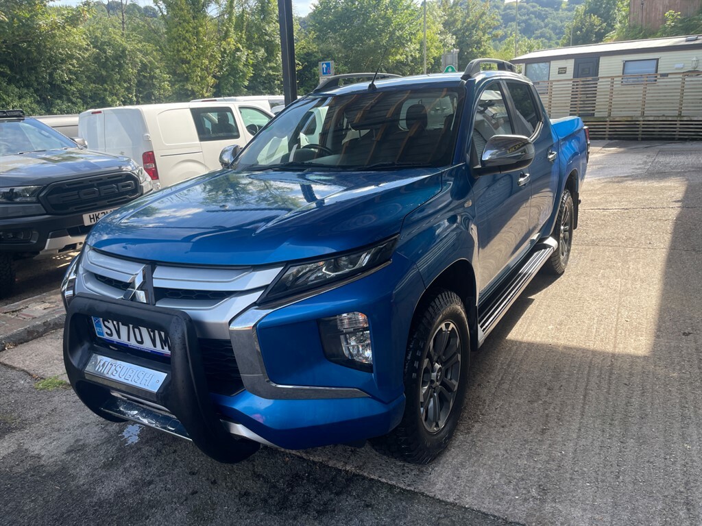 Mitsubishi L200 Di-d Trojan Dcb SV70VML Blue #3