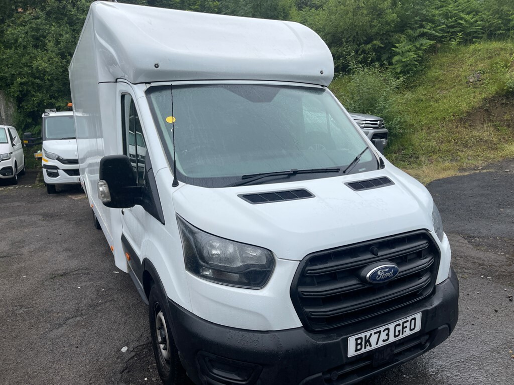 Ford Transit Custom 350 Leader L5h2 Sk Ecoblue BK73GFO White #2