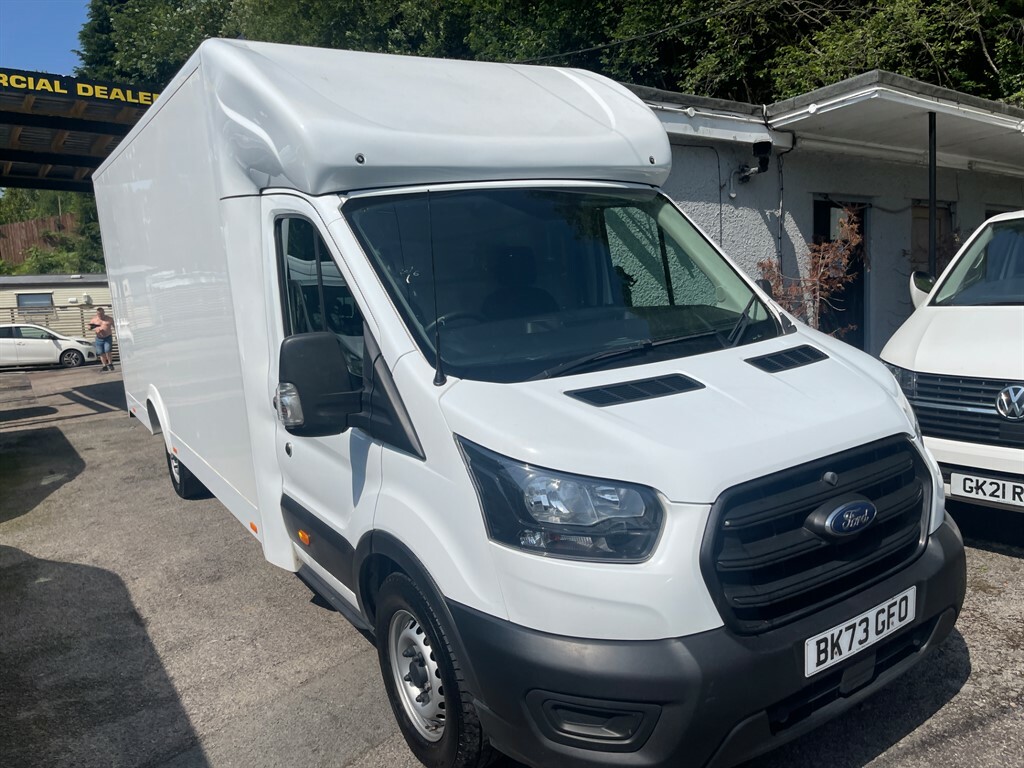 Ford Transit Custom 350 Leader L5h2 Sk Ecoblue BK73GFO White