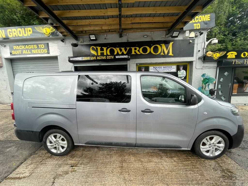 Vauxhall Vivaro L2h1 F3100 Dynamic Crew-cab Grey #6