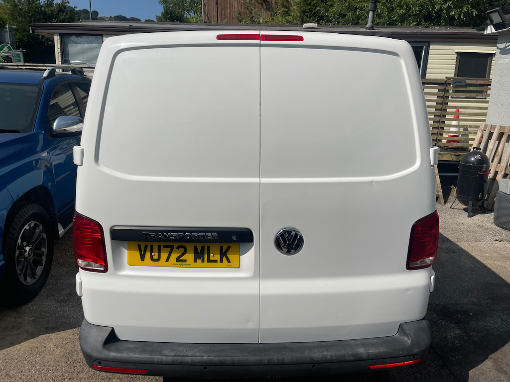 Volkswagen Transporter T28 Tdi Startline Air-con VU72MLK White #6