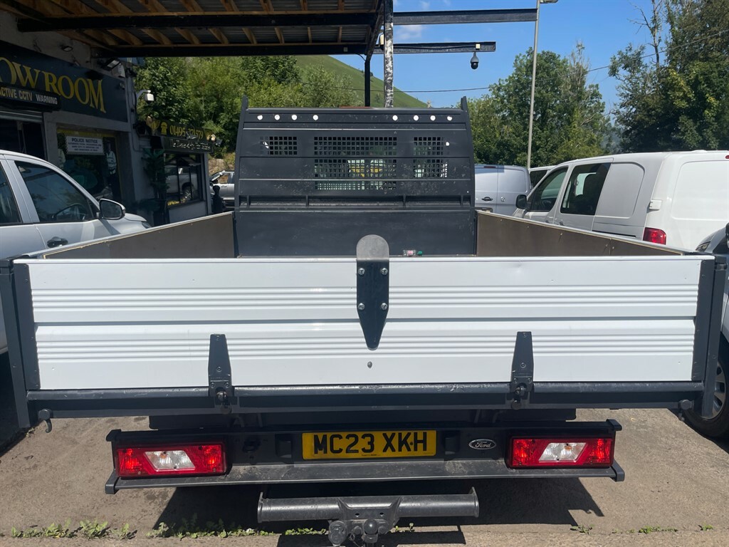 Ford Transit Custom 350 Leader Ecoblue Tipper Air-con MC23XKH White #3