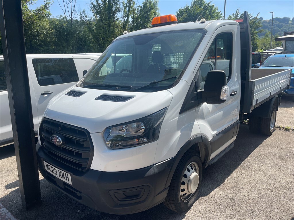Ford Transit Custom 350 Leader Ecoblue Tipper Air-con MC23XKH White