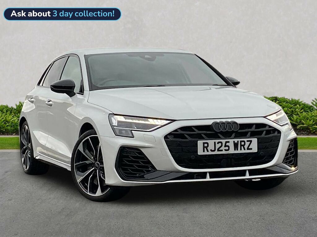 Audi A3 S3 Tfsi Quattro 333 Black Edition S Tronic White