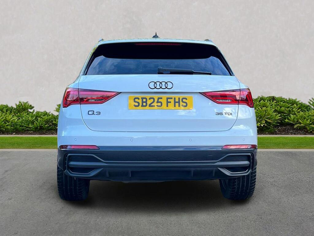 Audi Q3 35 Tdi Black Edition S Tronic 20 Alloy SB25FHS White #4