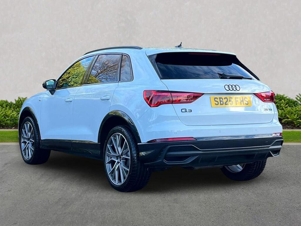 Audi Q3 35 Tdi Black Edition S Tronic 20 Alloy SB25FHS White #2