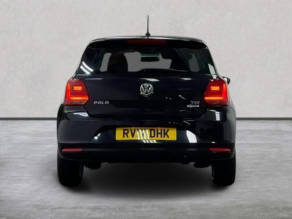 Volkswagen Polo 1.4 Tdi Bluemotion Tech Match Hatchback Black #4