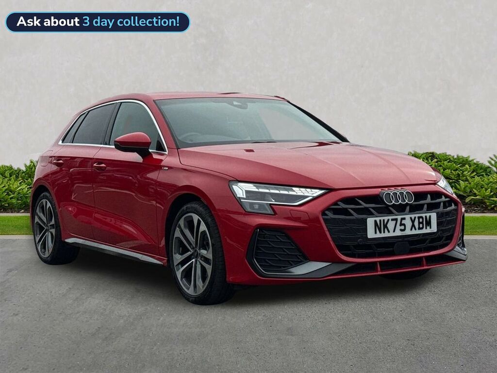 Audi A3 35 Tfsi S Line S Tronic Red