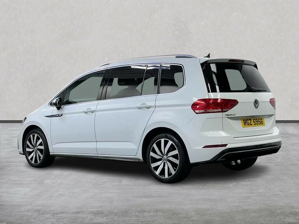 Volkswagen Touran 1.5 Tsi Evo R-line Mpv Euro 6 S RGZ5956 White #2