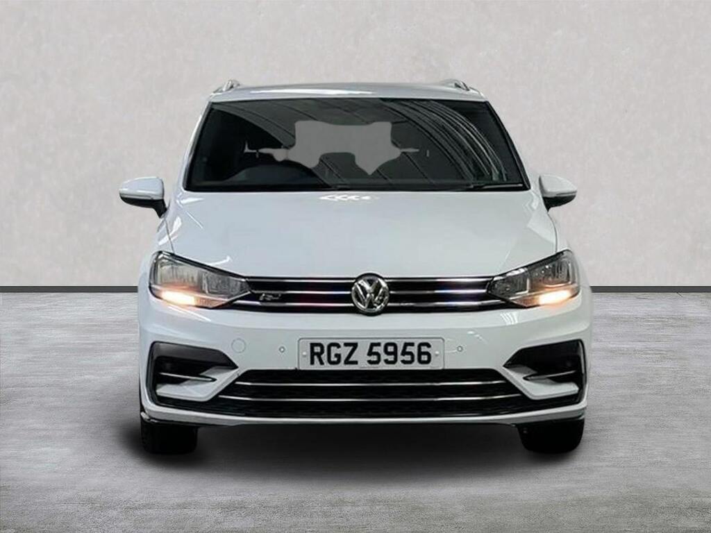 Volkswagen Touran 1.5 Tsi Evo R-line Mpv Euro 6 S RGZ5956 White #5